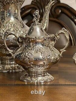 King Francis by Reed & Barton, Silverplate 4-PC Tea & Coffee Set