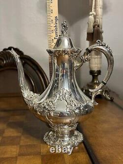 King Francis by Reed & Barton, Silverplate 4-PC Tea & Coffee Set