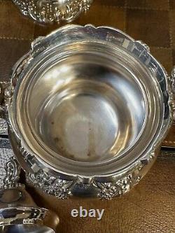 King Francis by Reed & Barton, Silverplate 4-PC Tea & Coffee Set