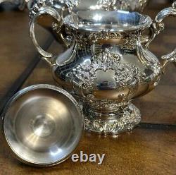 King Francis by Reed & Barton, Silverplate 4-PC Tea & Coffee Set