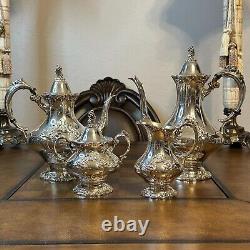 King Francis by Reed & Barton, Silverplate 4-PC Tea & Coffee Set