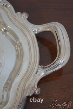 LF65822EC REED & BARTON Winthrop Silver Plate Tea Set w. Tray