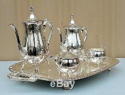 Leonard Silver Mfg. Coffee And Tea Set
