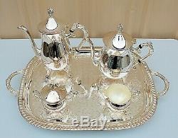 Leonard Silver Mfg. Coffee And Tea Set