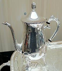 Leonard Silver Mfg. Coffee And Tea Set