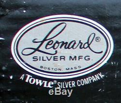 Leonard Silver Mfg. Coffee And Tea Set