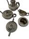 Lot Antique Gorham Co. 5-piece Silver-plated Coffee Tea Set 0770 Ribbed 8812