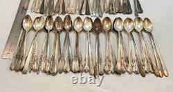 Lot of 100 Assorted Silverplate Iced Tea Spoons Lot#74