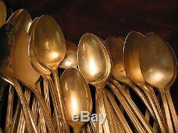 Lot of 100 Silverplate Iced Tea Spoon Mixed Craft Grade Vintage Flatware