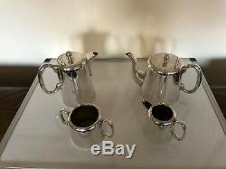 Lovely 4 Piece Hotel Ware Silver Plated Tea/coffee Service Sphtcs X444