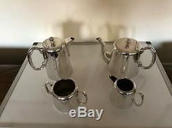 Lovely 4 Piece Hotel Ware Silver Plated Tea/coffee Service Sphtcs X444