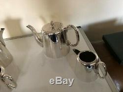 Lovely 4 Piece Hotel Ware Silver Plated Tea/coffee Service Sphtcs X444