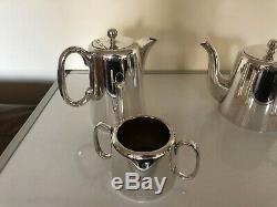 Lovely 4 Piece Hotel Ware Silver Plated Tea/coffee Service Sphtcs X444