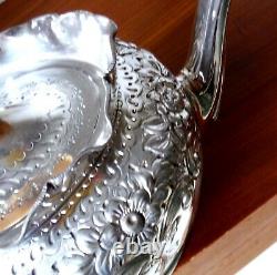 MID Victorian Sheffield Silver Plated Ornate Tea Pot-atkin Bros