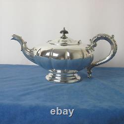 Marlboro Old English Reproduction 5 Pc Silver Plated Tea & Coffee Set C 1945