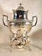 Meriden B. Co. Silver Plate Tea Urn 1867, Vgc, Rare, Lions Head & Foot