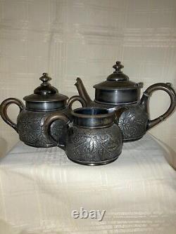 Meriden Quadruple Plate Tea Set