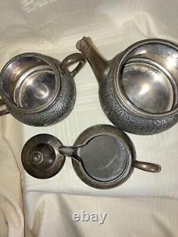 Meriden Quadruple Plate Tea Set