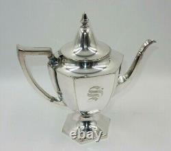 Meriden Sp Co International Sc #289 Victorian Silverplate Tea Set