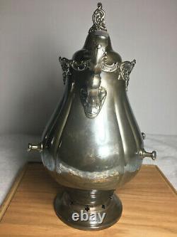 Mid Century Wallace Baroque Silver Plate Coffee & Tea Rococo Teapot #299