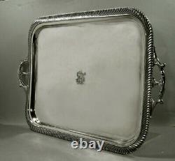 Middletown Silver Tea Tray c1890