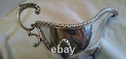 Mixed Lot Silverplate & Metal Chafing Dish Bowl Lid Gravy Boat Tea Pot Nut Tray