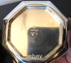 New ERCUIS France Art Deco 4 pc Silver plate Coffee & Tea Service Set