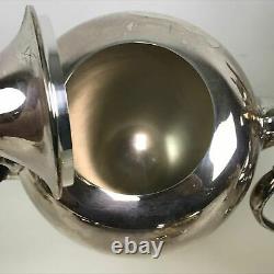 Nice Gorham 5 Piece Colonial Silverplate Coffee Tea Service