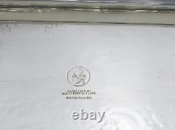 OLD SHEFFIELD PLATE ENGLAND SILVER COFFEE TEA SET BUTLER TRAY 6 pc CHRYSANTHENUM