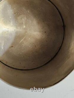 Old 3Silver Plate Tea Caddy Bisquit Jar England Ornate Etched Floral Design