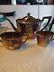 Oneida Community Bird Of Paradise Silverplate Three Piece Tea Set