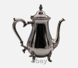 Oneida Silver Wilcox Webster Countess Silverplate 4 Piece Tea Set