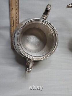 Oneida silver tea pot Wilcox quadruple silver plate