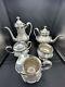 Onslow By Tuttle Silverplate Tea Set No Tray 5 Pieces Free Shipping! Beautiful
