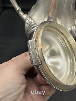 Onslow by Tuttle Silverplate Tea Set No Tray 5 Pieces Free Shipping! Beautiful