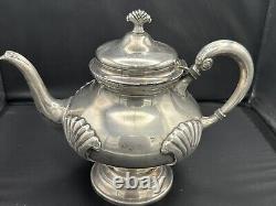 Onslow by Tuttle Silverplate Tea Set No Tray 5 Pieces Free Shipping! Beautiful