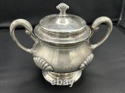 Onslow by Tuttle Silverplate Tea Set No Tray 5 Pieces Free Shipping! Beautiful