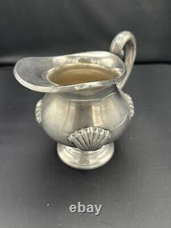 Onslow by Tuttle Silverplate Tea Set No Tray 5 Pieces Free Shipping! Beautiful