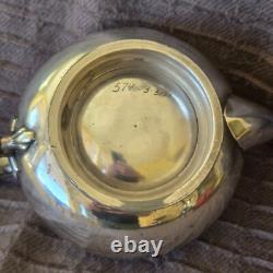 Ornate Silver Plate Teapot Circa 1880'S