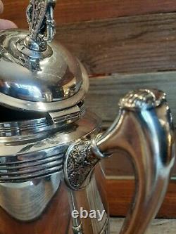 PAIRPOINT MFG CO Teapot Quadruple Silver Plate 312 7 Antique Tea Coffee Pot