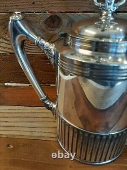 PAIRPOINT MFG CO Teapot Quadruple Silver Plate 312 7 Antique Tea Coffee Pot