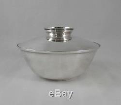 PV01926 Mid Century Gorham MODERN SilverPlate Tea Set with Tray