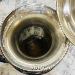 PairPoint Mfg Co Floral Silver Quadruple Plate Tea/ Coffee Set Antique 1920s USA