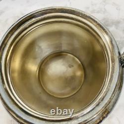 PairPoint Mfg Co Floral Silver Quadruple Plate Tea/ Coffee Set Antique 1920s USA