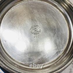 PairPoint Mfg Co Floral Silver Quadruple Plate Tea/ Coffee Set Antique 1920s USA