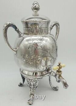 Pairpoint Aesthetic Movement Silver Tea Service