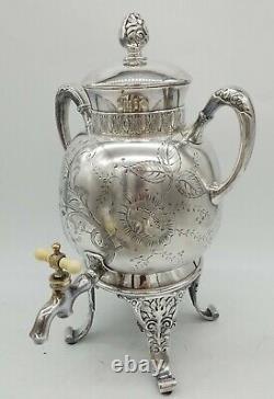 Pairpoint Aesthetic Movement Silver Tea Service