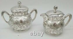 Pairpoint Aesthetic Movement Silver Tea Service