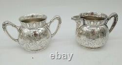 Pairpoint Aesthetic Movement Silver Tea Service