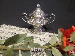 Pairpoint Antique 4pc Quadruple Silver Plate Coffee Or Tea Pot Set # 378